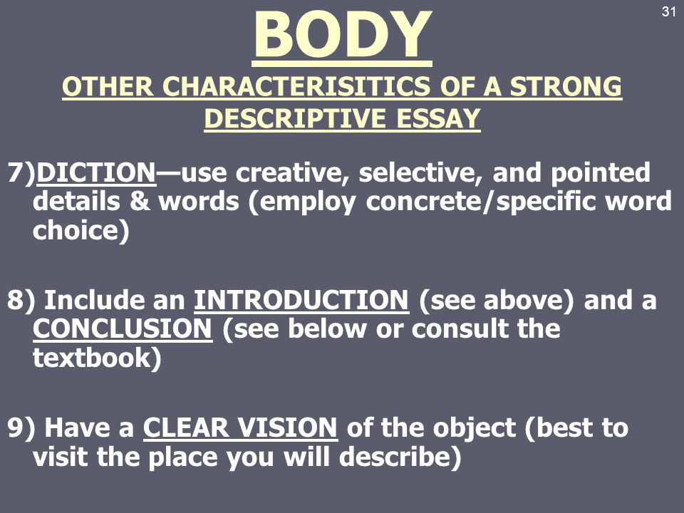 Smart Words For Essays