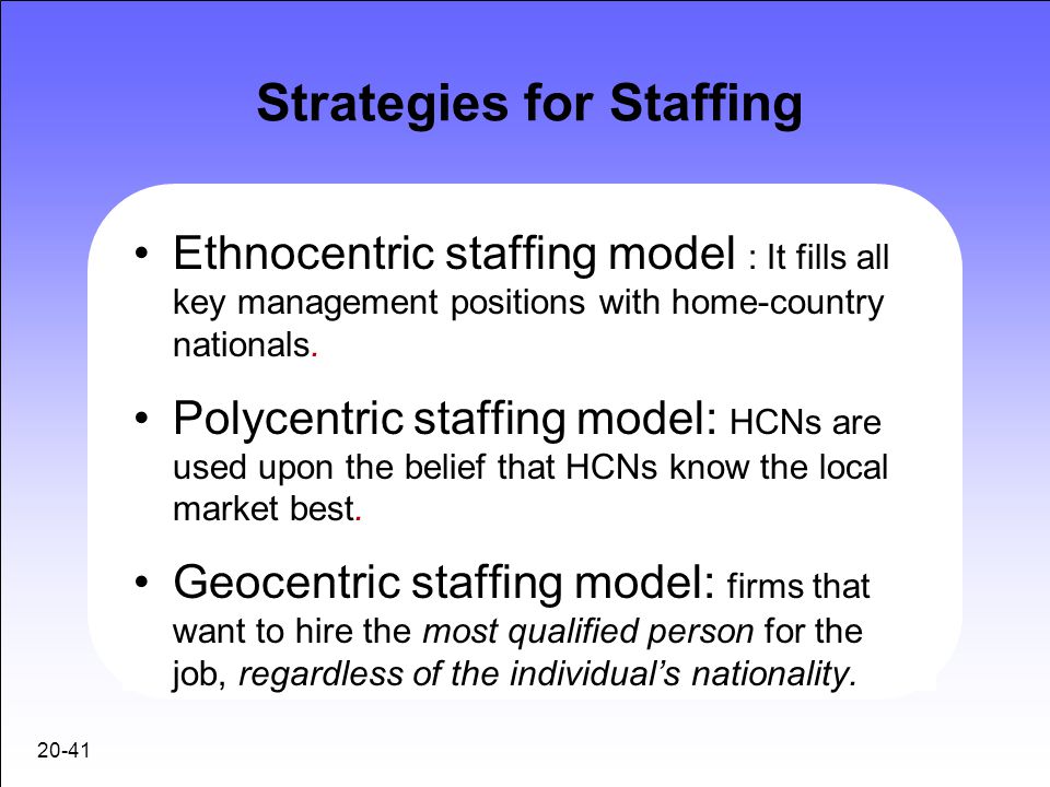 issues of host country nationals in global staffing Issue number: 3: state the role of inpatriation in global staffing based upon inpatriation of host-country and third-country nationals to serve as 'linking. issues of host country nationals in global staffing Issue number: 3: state the role of inpatriation in global staffing based upon inpatriation of host-country and third-country nationals to serve as 'linking.