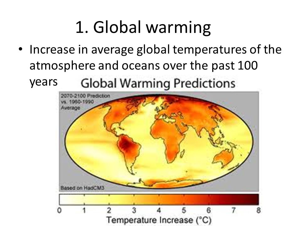 Indicators and Effects of Climate Change