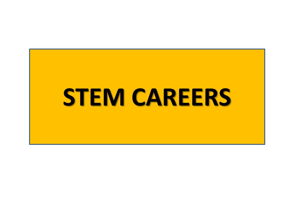 what are stem careers