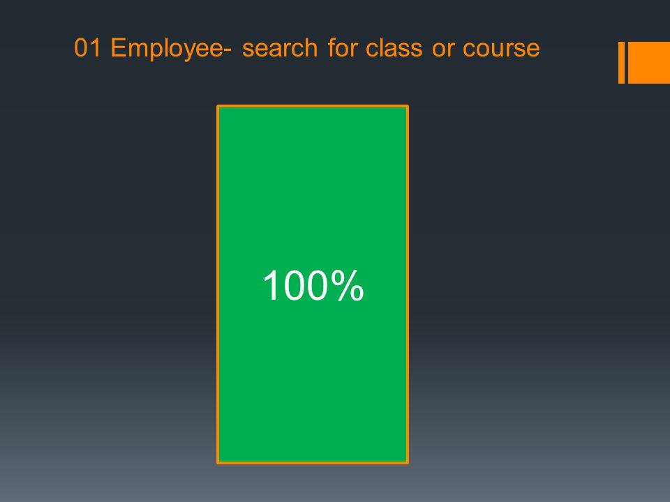01 Employee- search for class or course 100%