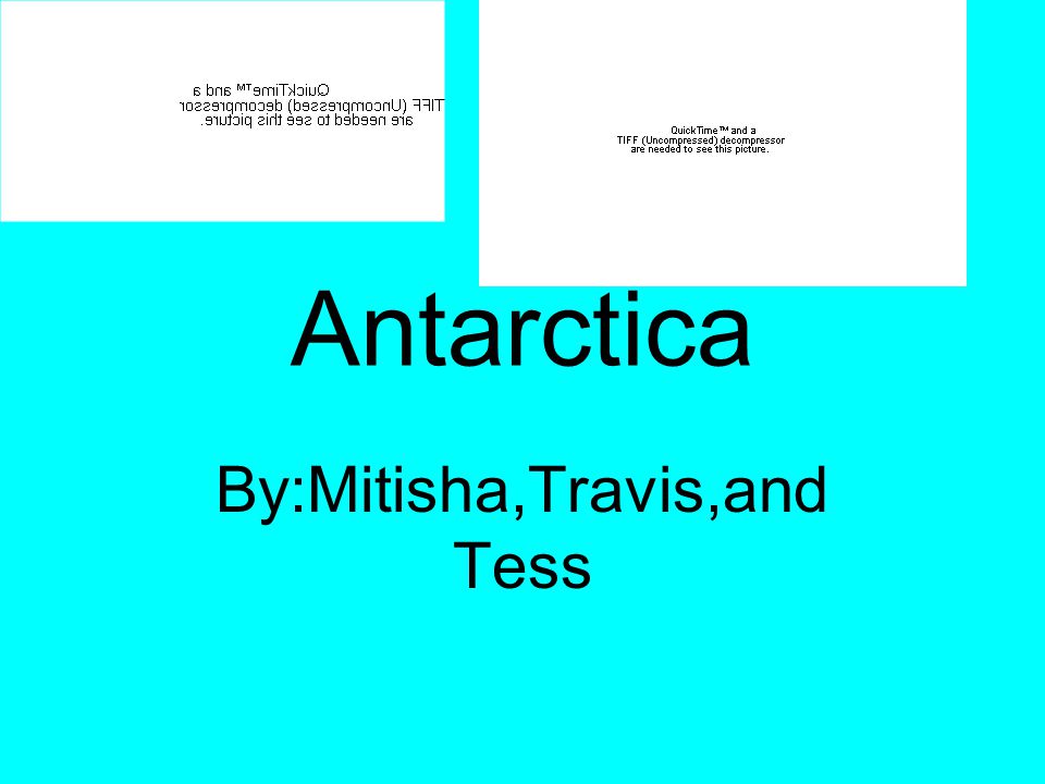 Antarctica By:Mitisha,Travis,and Tess