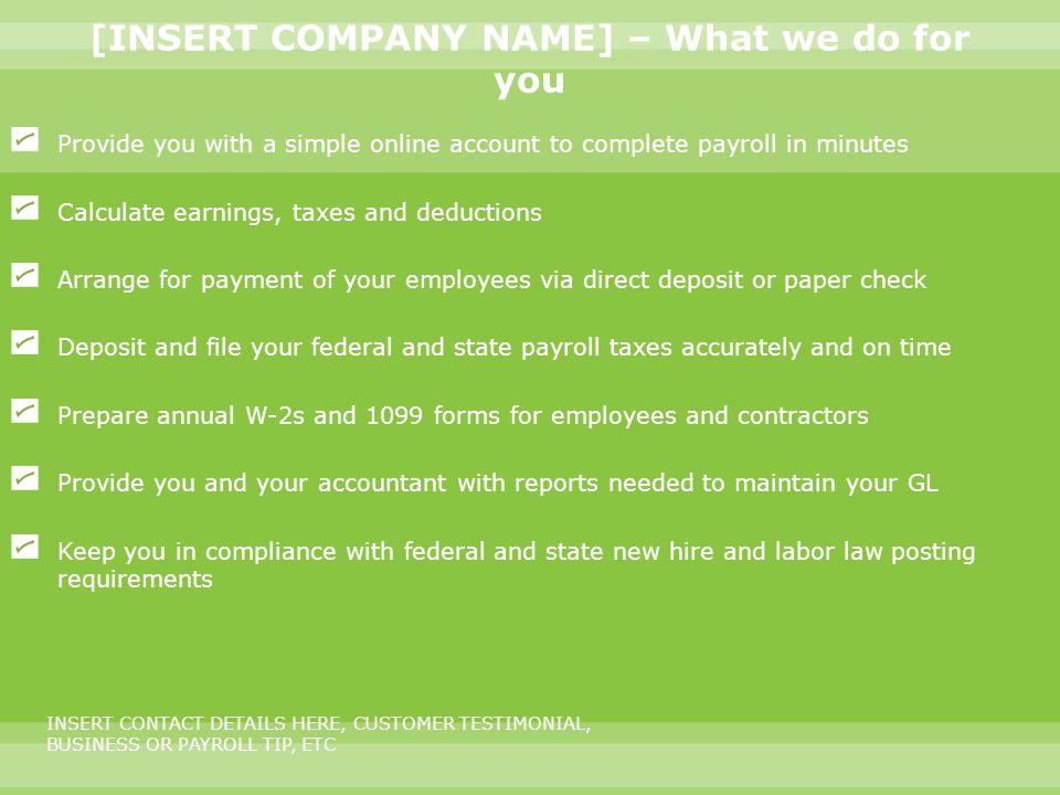 direct deposit small business