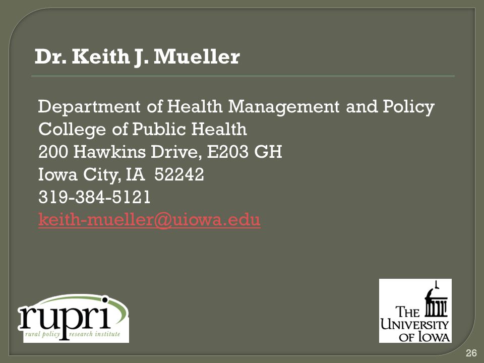 Dr. Keith J.