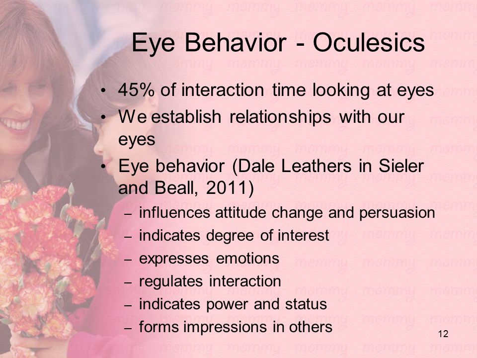 oculesics