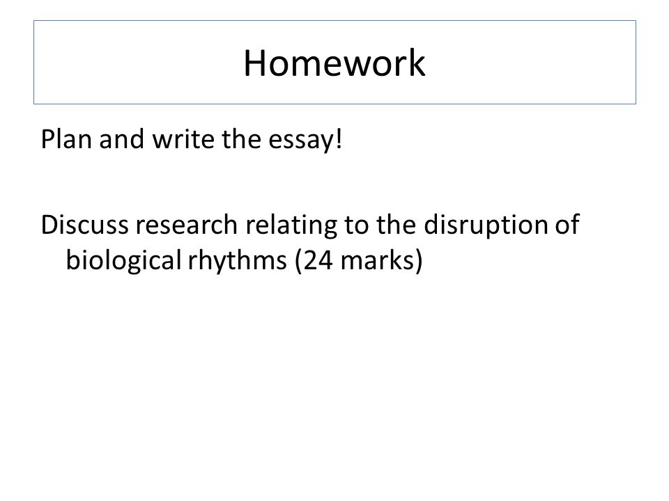 Homework Plan and write the essay.