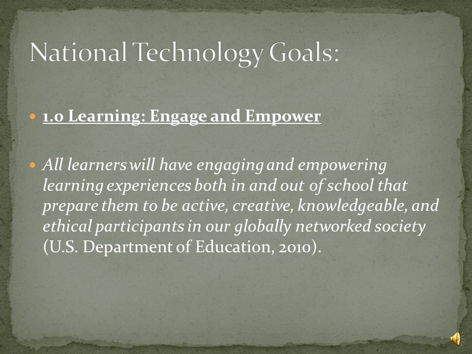 This presentation will see just how well Galena Park ISD’s technology plan compares with the National Plan.