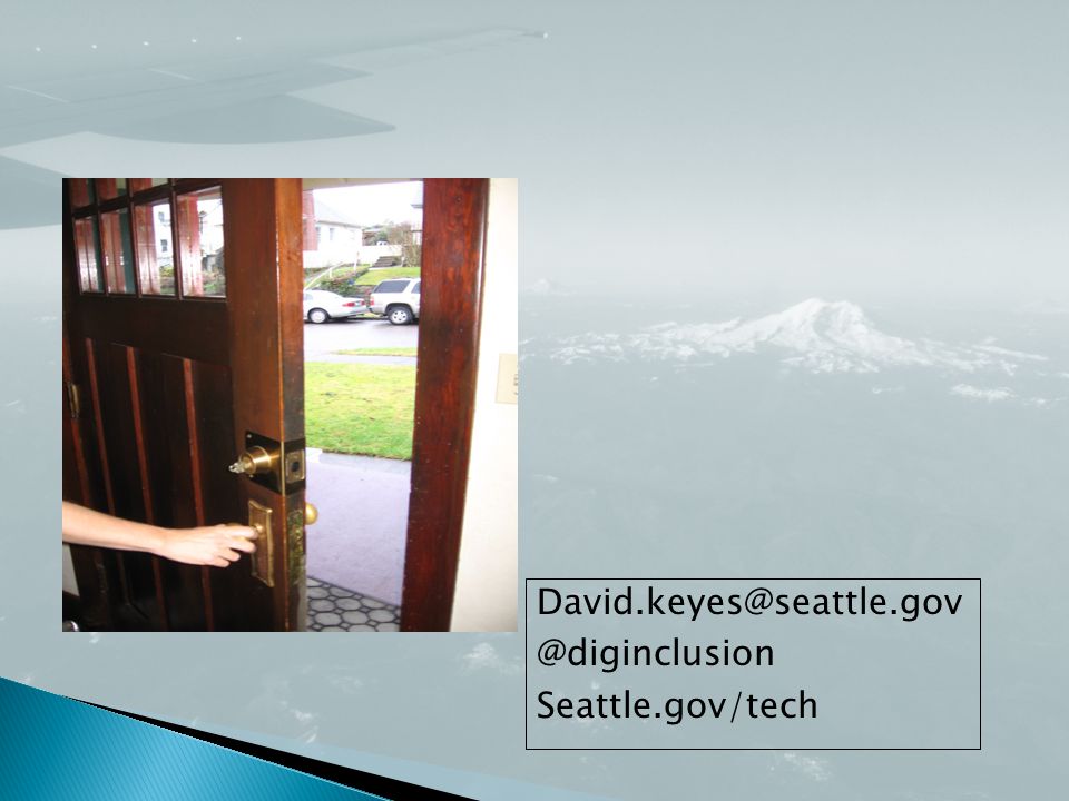 @diginclusion Seattle.gov/tech