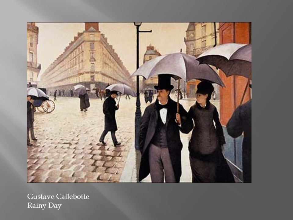 Gustave Callebotte Rainy Day