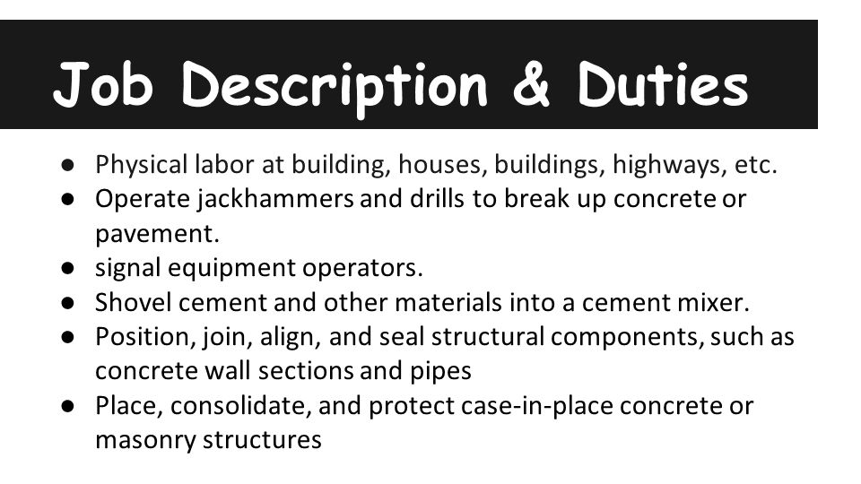 description for construction worker gse bookbinder co description for construction worker gse bookbinder co