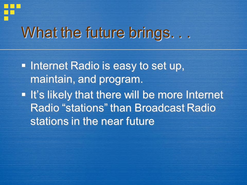 What Program To Use For Internet Radio
