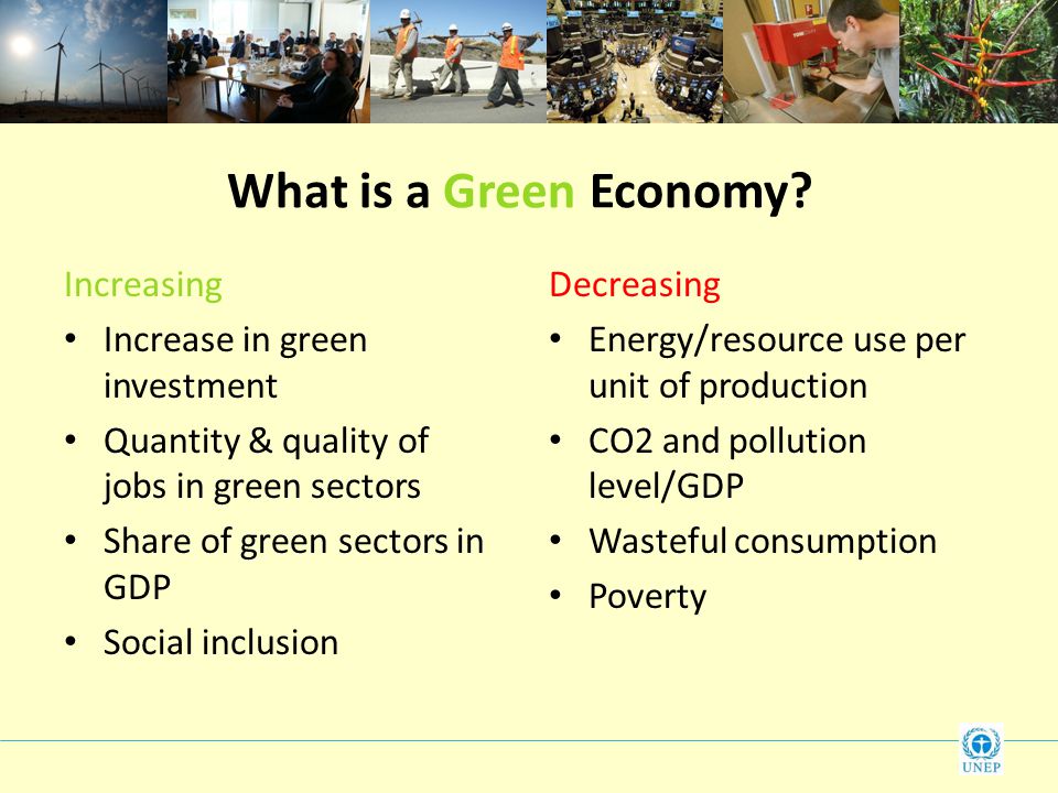 What is a Green Economy.