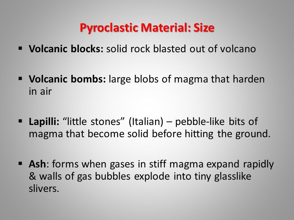 volcanoes a volcano is a mountian that forms when molten rock most volcanic material that explodes into the upper atmosphere is what size