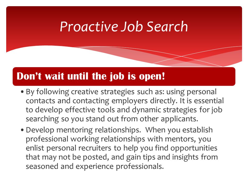 what makes you stand out from other applicants
