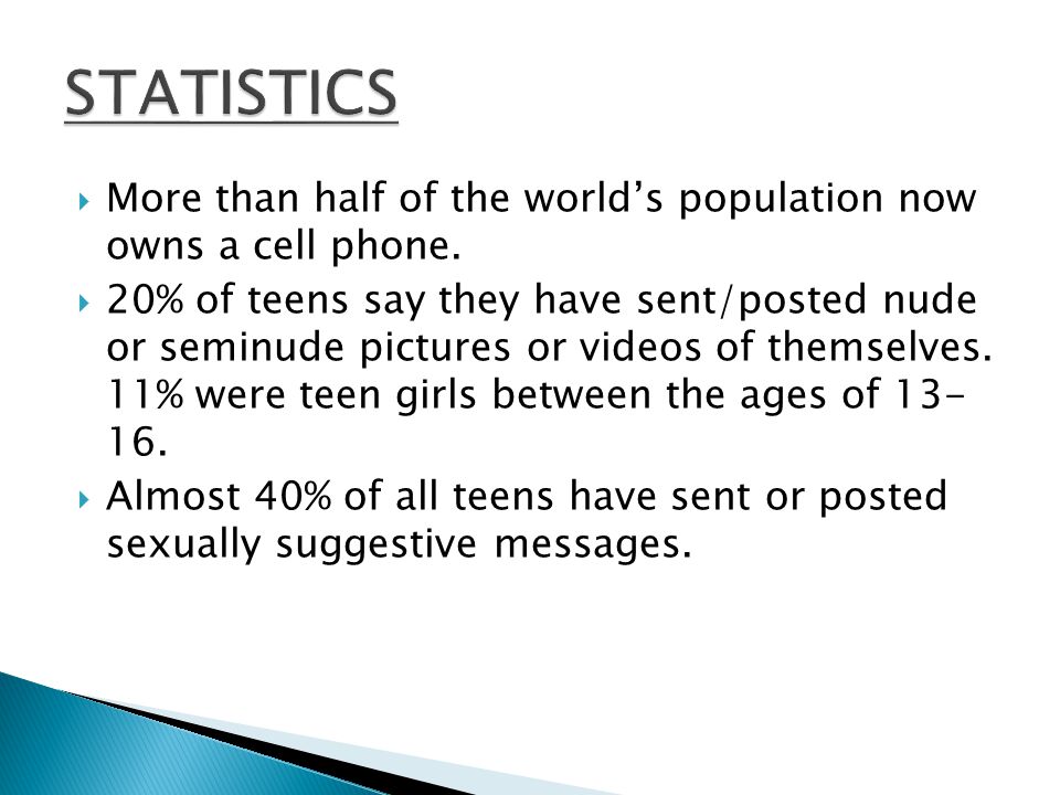  More than half of the world’s population now owns a cell phone.