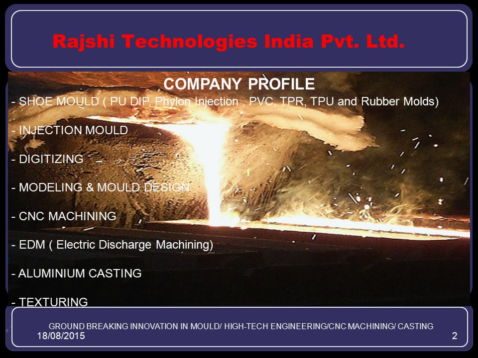 18/08/20152 Rajshi Technologies India Pvt. Ltd.