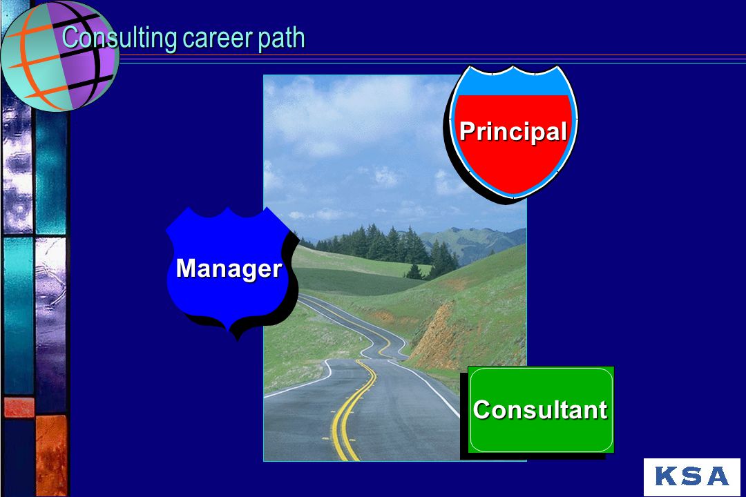 Consulting career path Principal Manager Consultant