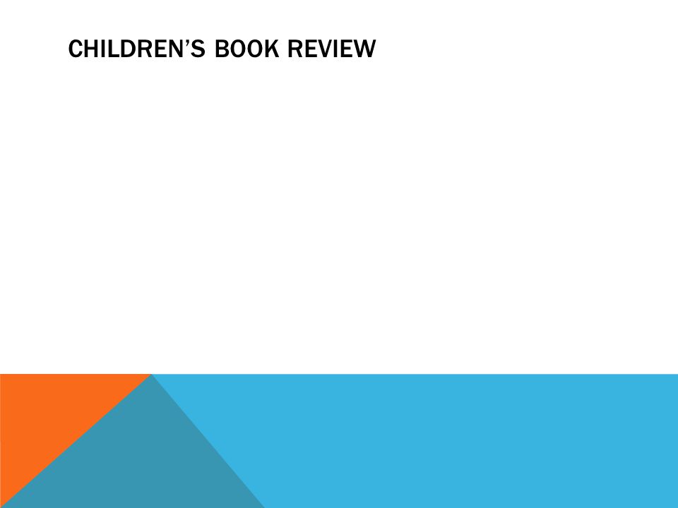 CHILDREN’S BOOK REVIEW