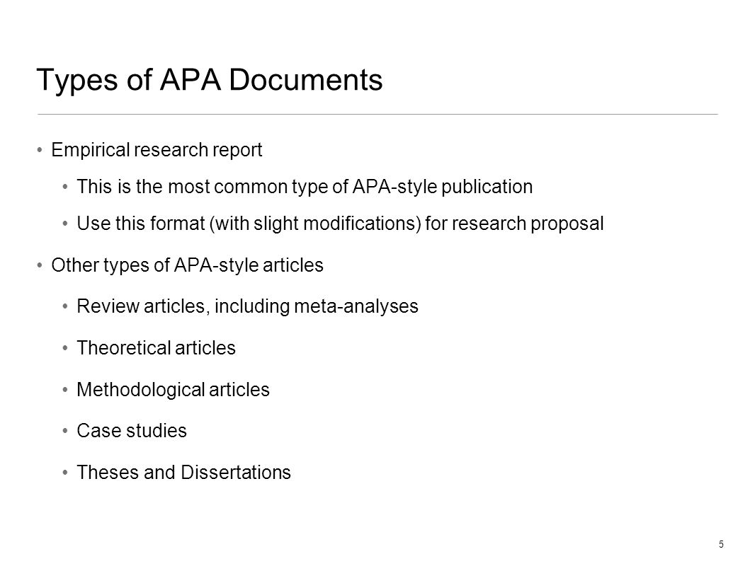 Organization of research paper