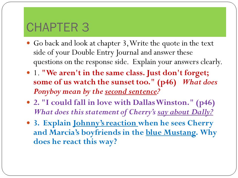 Outsiders Essay