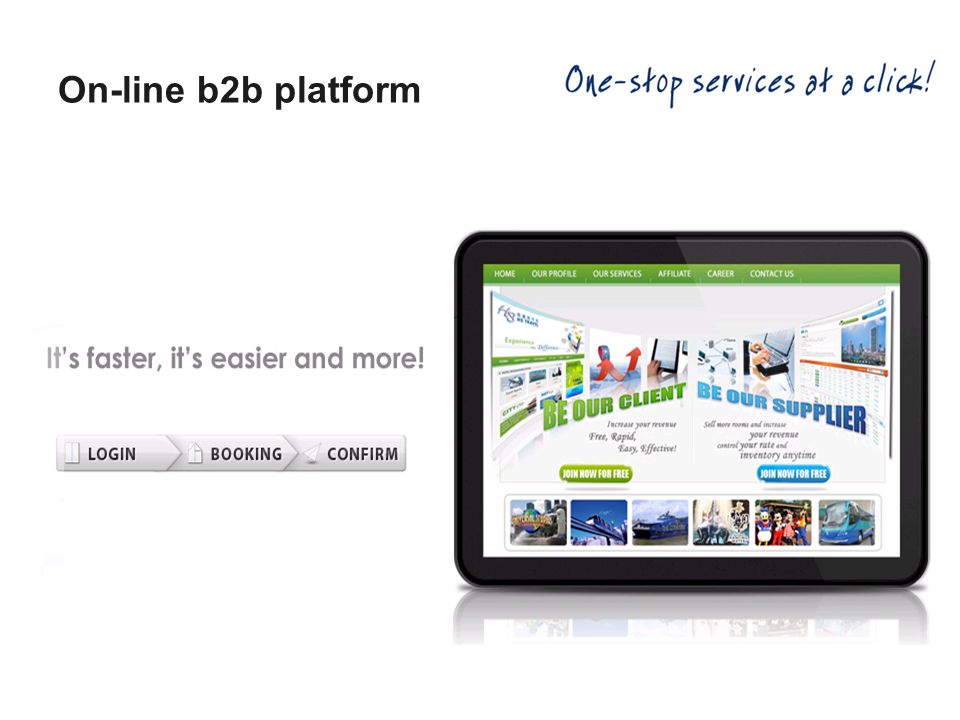 On-line b2b platform