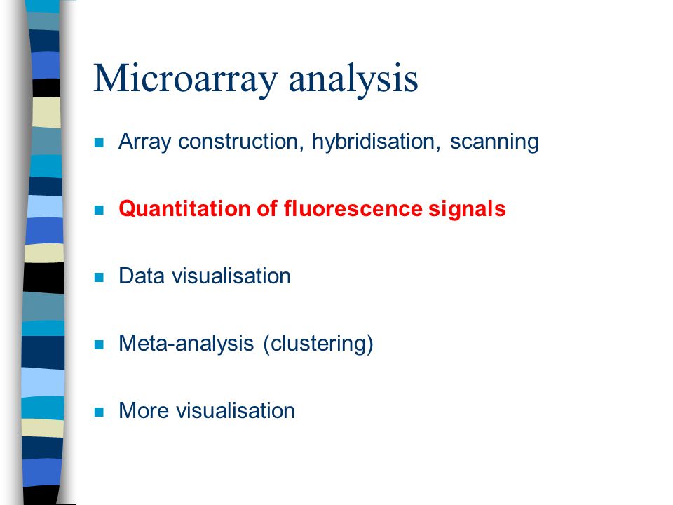 microarray analysis