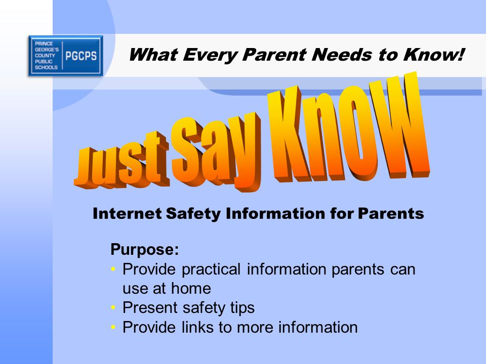 What Every Parent Needs to Know.