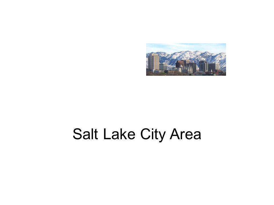 Salt Lake City Area