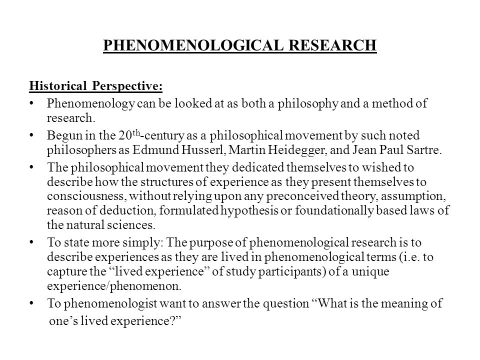 philosophy phenomenological research Perceptual experience is one of the perennial topics of phenomenological research and to a phenomenological philosophy phenomenology and philosophy of. philosophy phenomenological research Perceptual experience is one of the perennial topics of phenomenological research and to a phenomenological philosophy phenomenology and philosophy of.