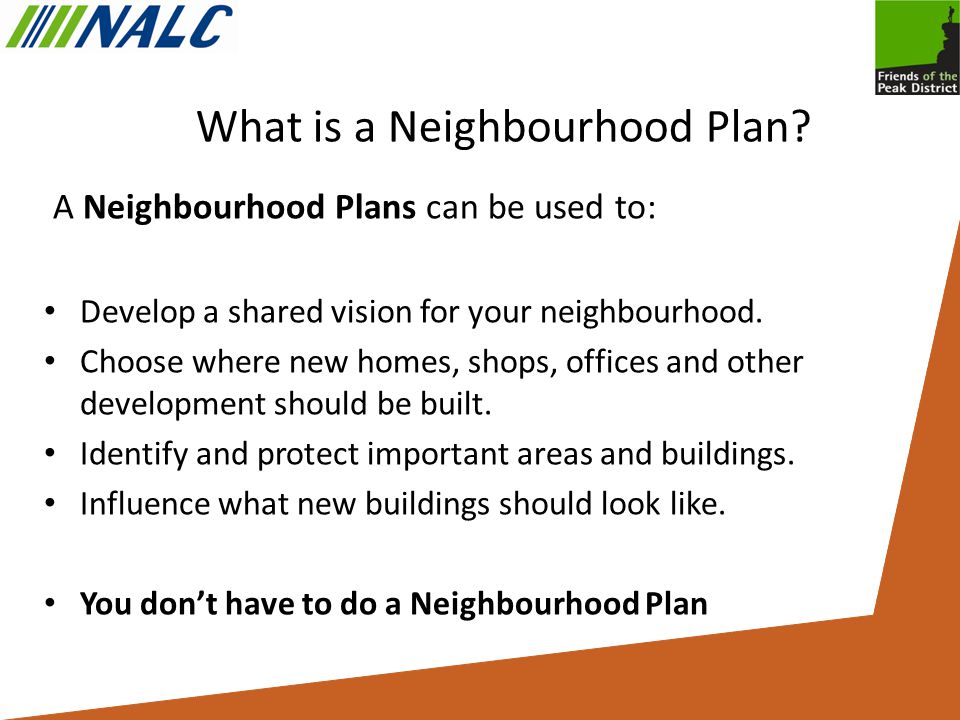 What is a Neighbourhood Plan.