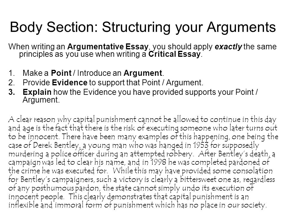 Capital Punishment Discursive Essay