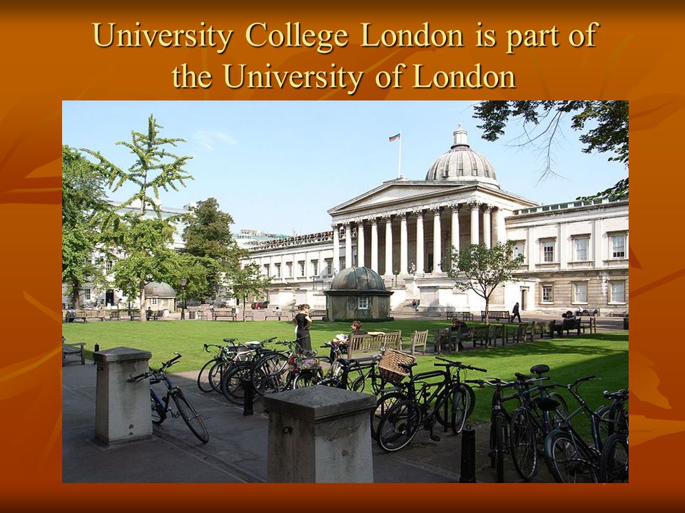 University College London is part of the University of London