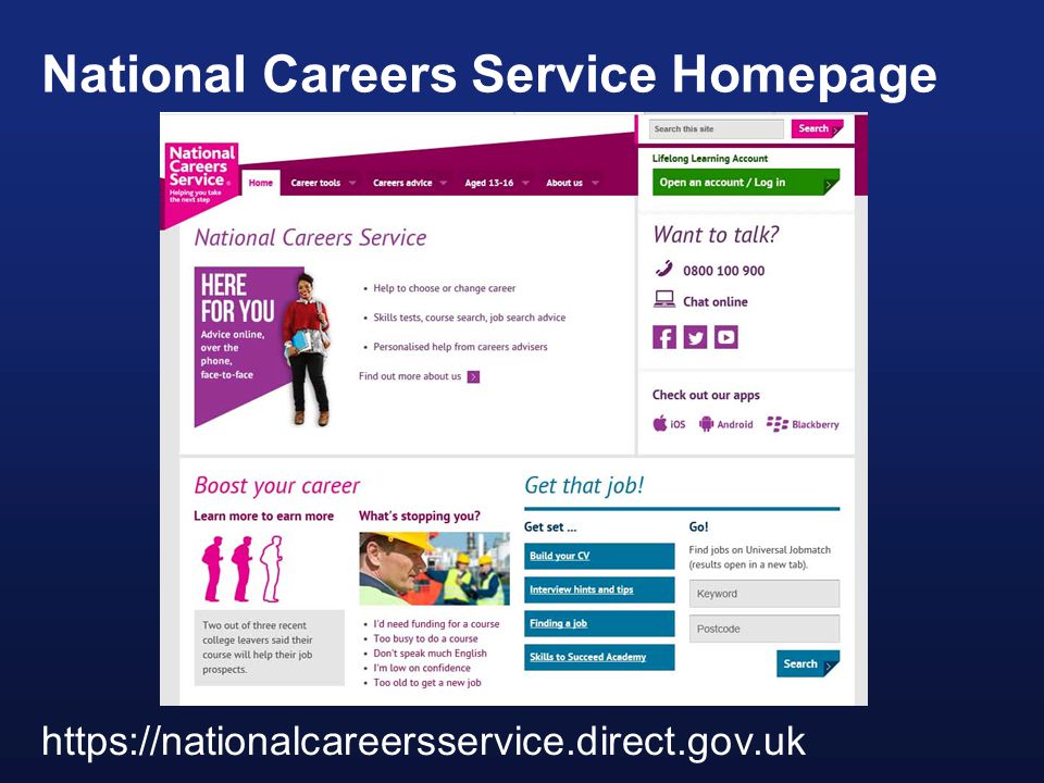 National Careers Service Homepage