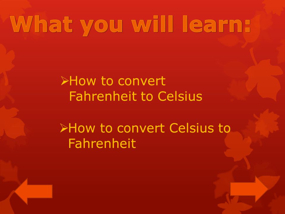  How to convert Fahrenheit to Celsius  How to convert Celsius to Fahrenheit