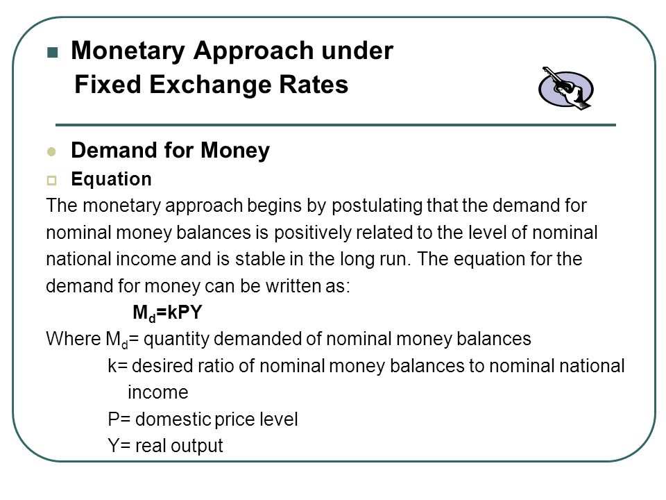 Nominal Exchange Rate Equation Talkchannels International Economics Li Yumei Management School Of
