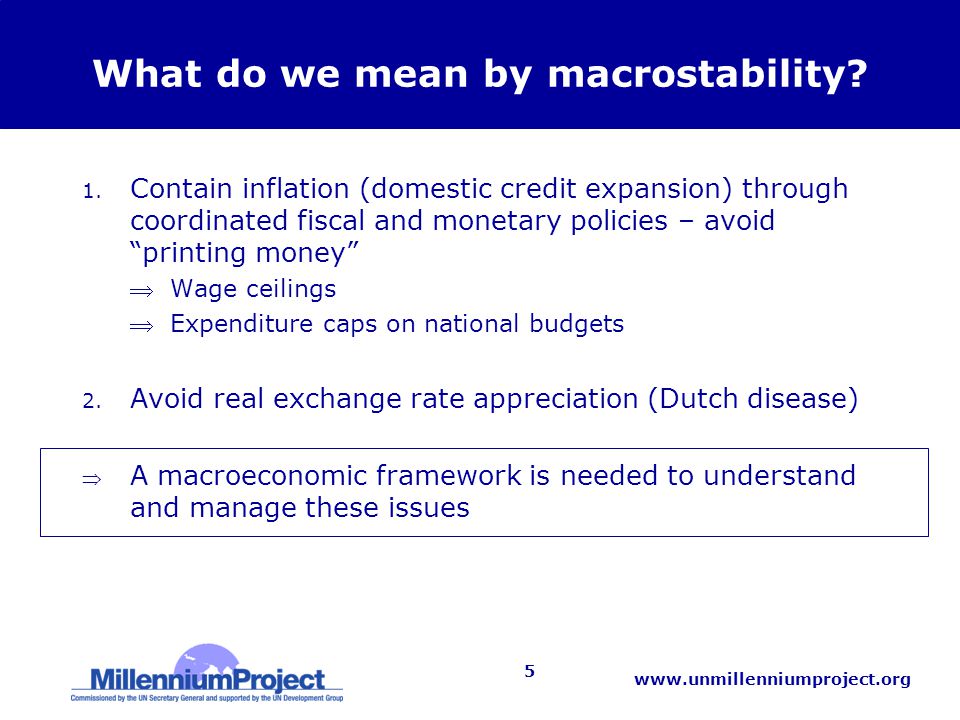 5 What do we mean by macrostability.