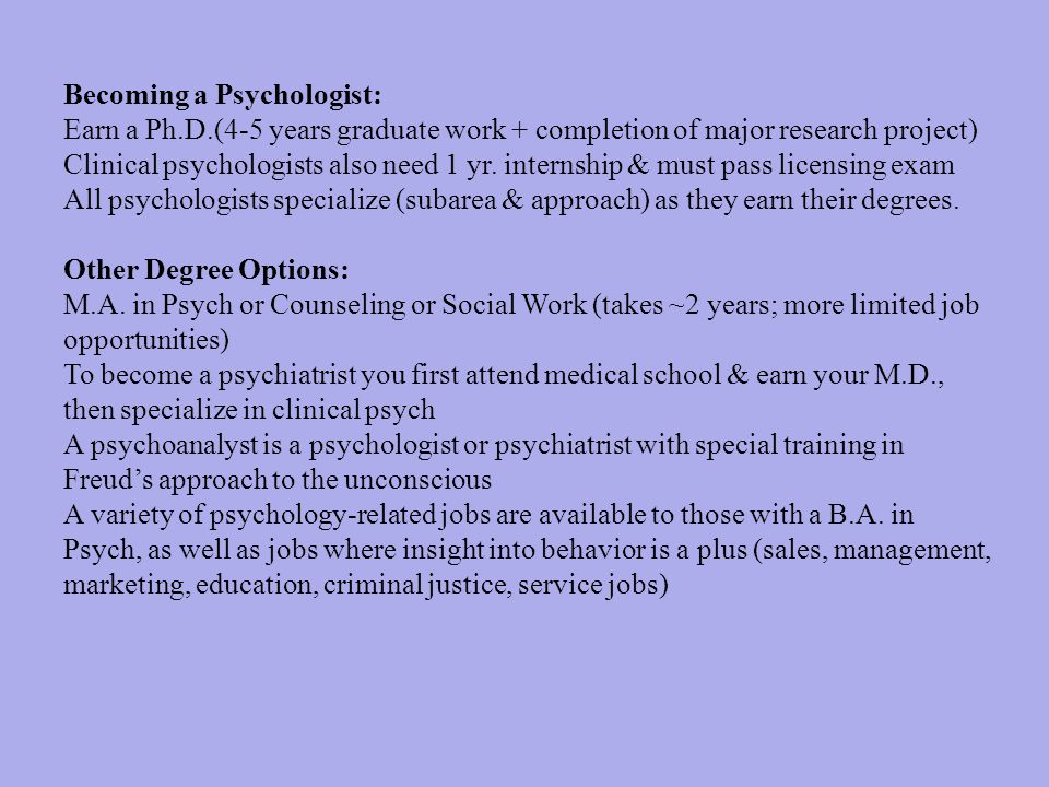 becoming a psychologist essay Why do students want to major in psychology is that psychology is happening to me even as i worry about being a psychology major. becoming a psychologist essay Why do students want to major in psychology is that psychology is happening to me even as i worry about being a psychology major.