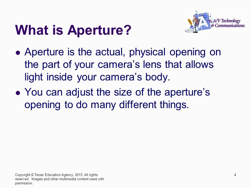 What is Aperture.