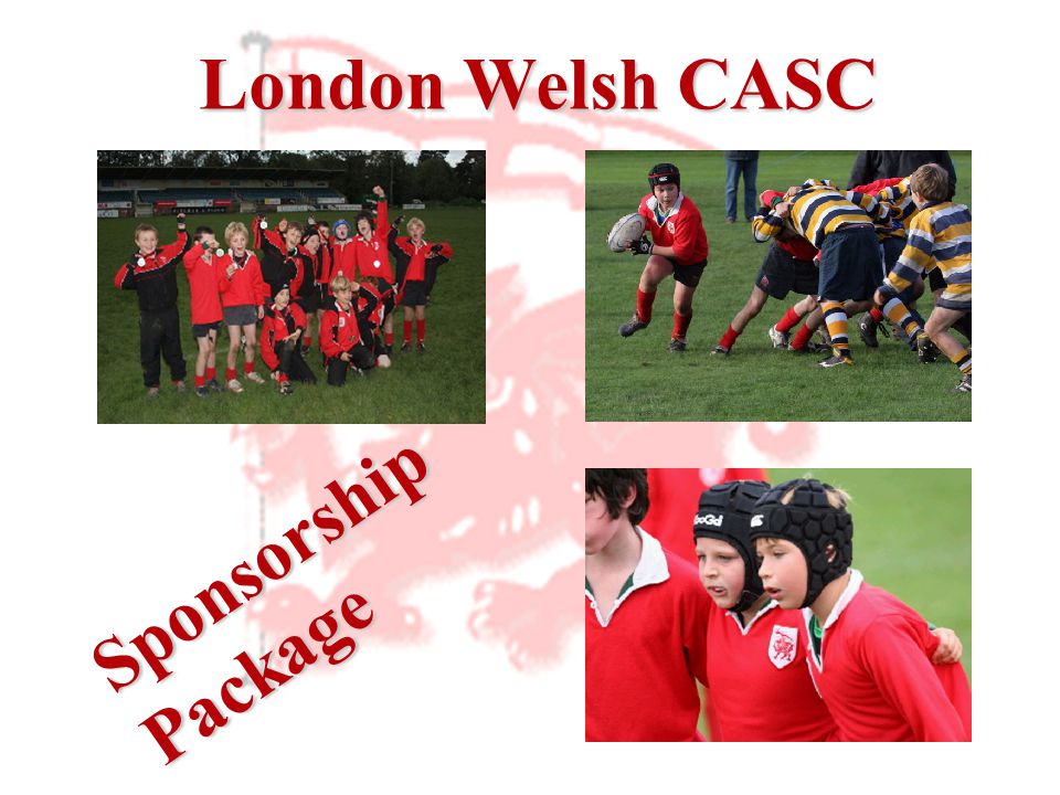 London Welsh CASC Sponsorship Package