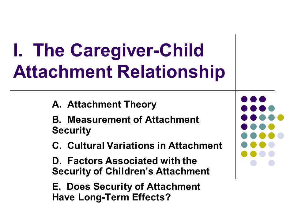 Attachment Theory Essay