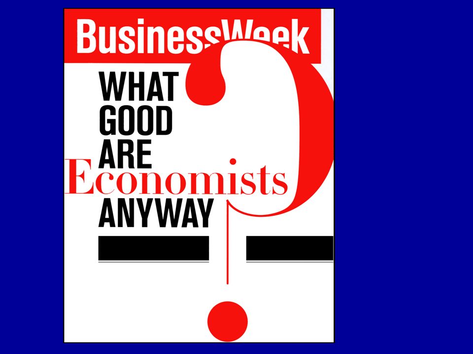What good are Economists
