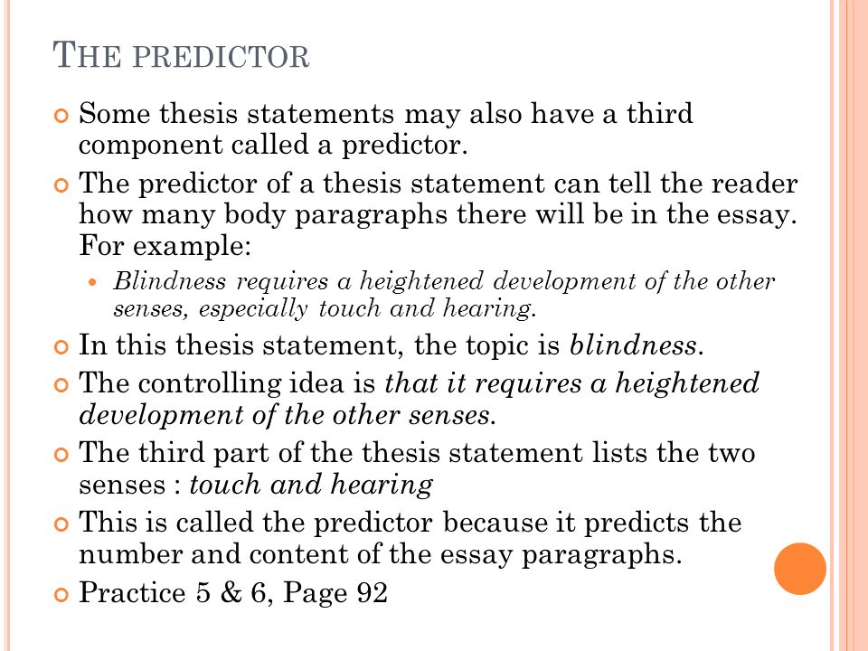 thesis s thesis s