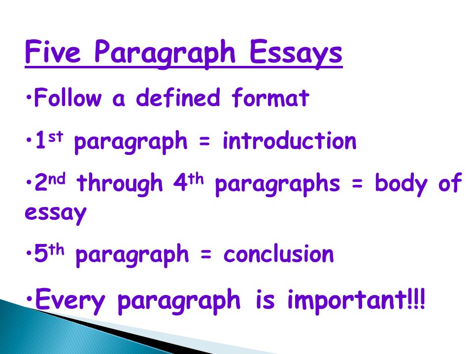 teaching the five paragraph essay structure teaching the five paragraph essay structure
