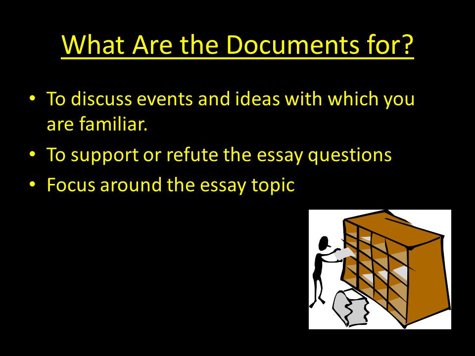 Document based question essay
