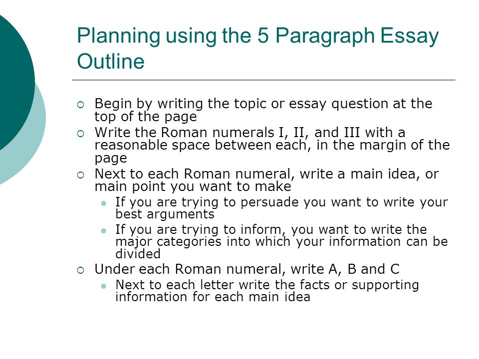 5 paragraph essay writing guide