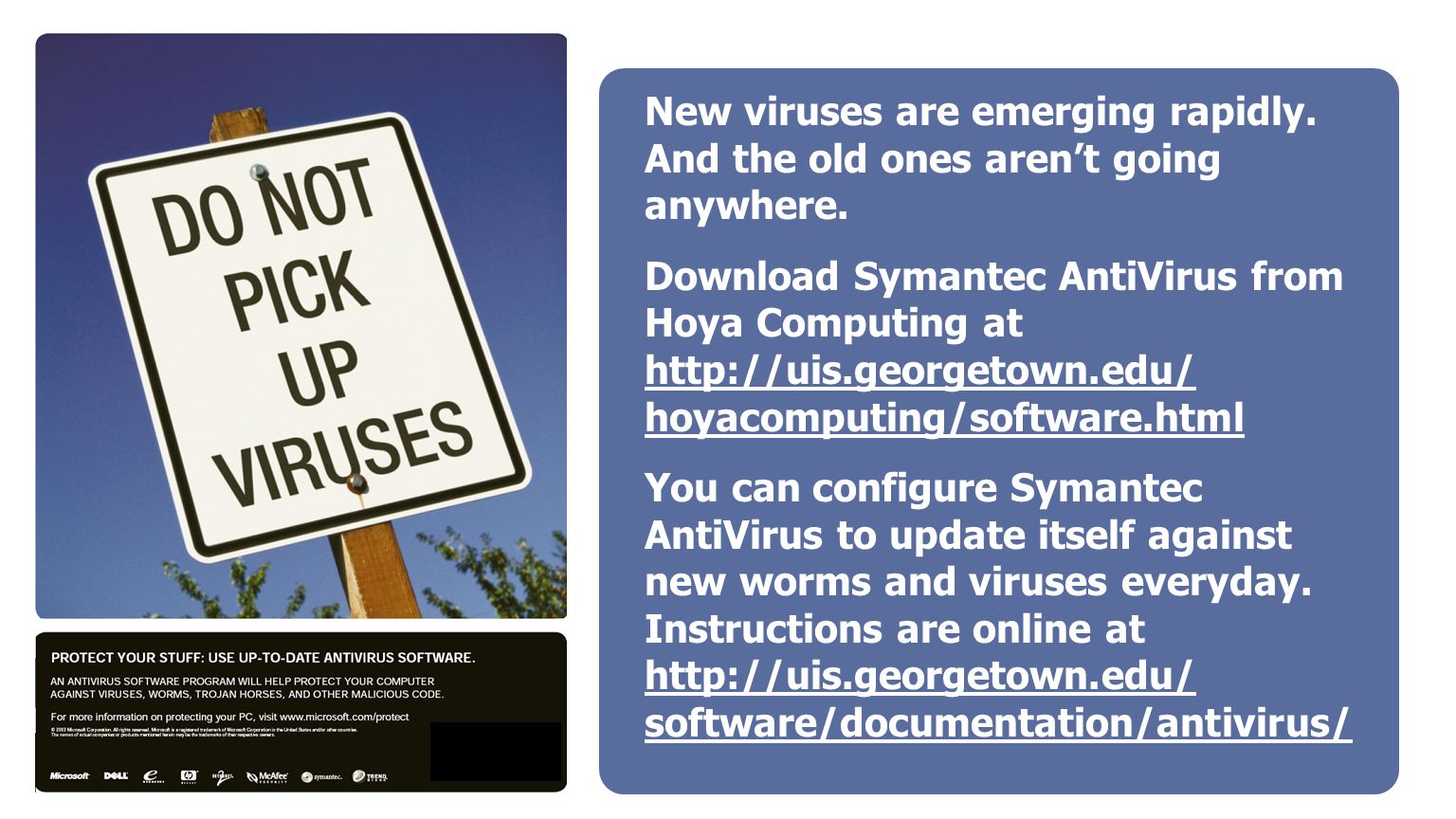 Protect Your Computer From Viruses And Other Threats 1 Use 8 New