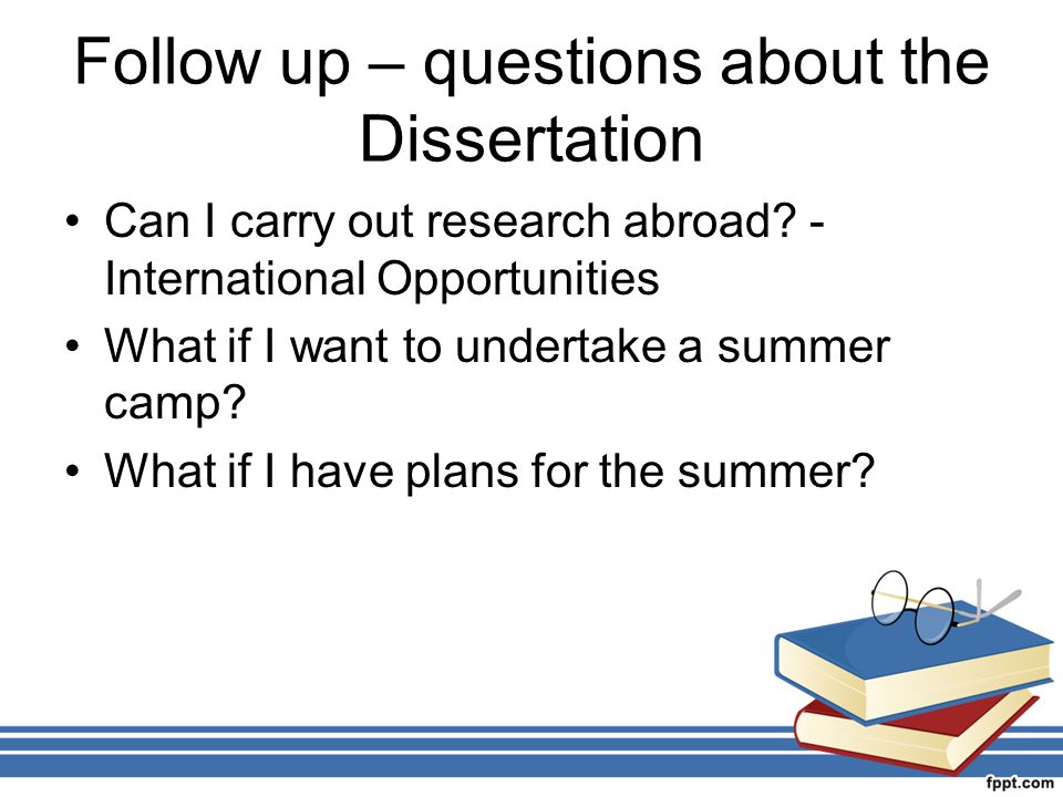 Dissertation Research Abroad