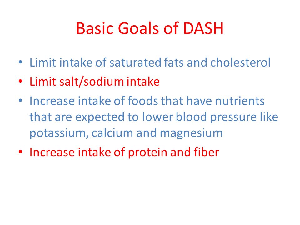 DASH Diet for High Blood Pressure Island Internists