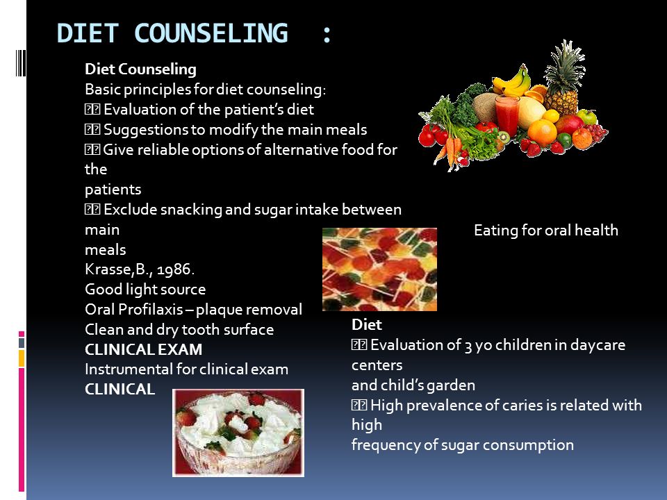 nutrition counselling presentation