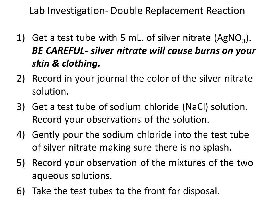 Chemistry Chapter 8 Chemical Equations Balancing Formula 45 Lab